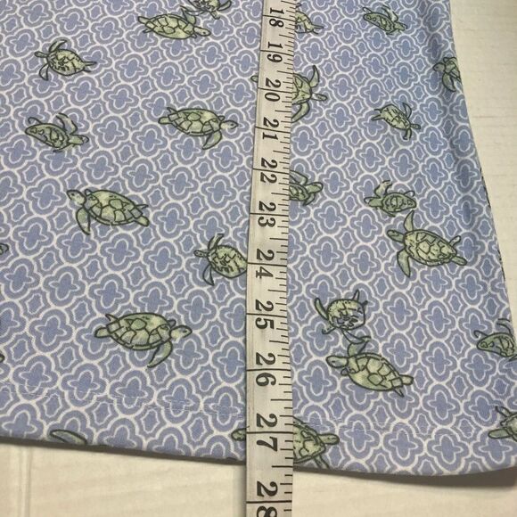 KAREN SCOTT, women’s turtle design top, blue&green - Picture 8 of 9